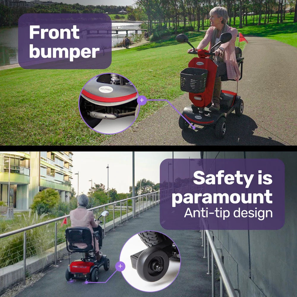 SS Comfort – Mid-Size Mobility Scooter for Seniors