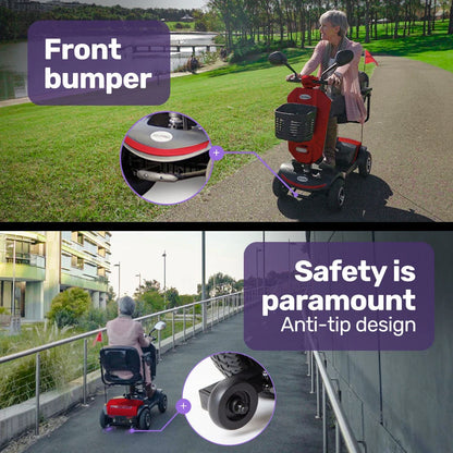 SS Comfort – Mid-Size Mobility Scooter for Seniors