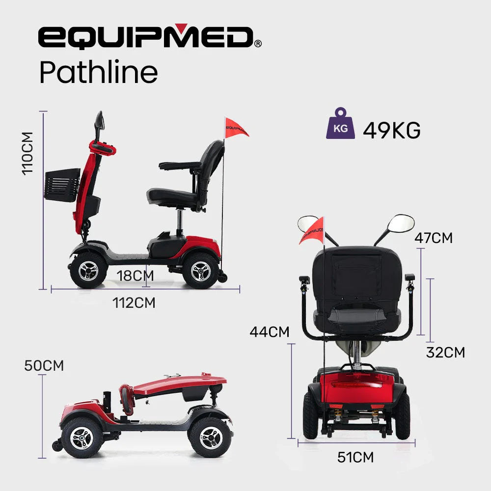 SS Comfort – Mid-Size Mobility Scooter for Seniors