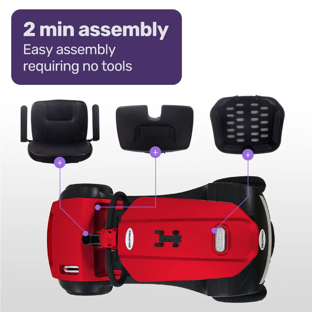 SS Comfort – Mid-Size Mobility Scooter for Seniors