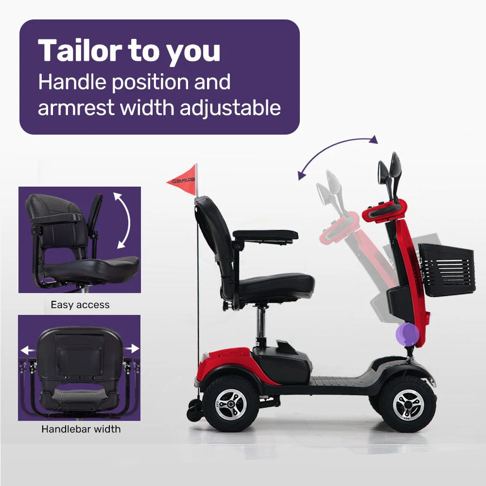 SS Comfort – Mid-Size Mobility Scooter for Seniors