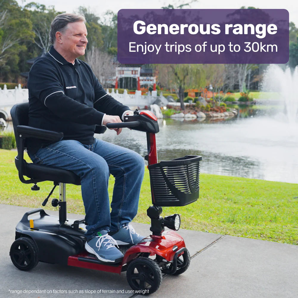 SS Go – Mid-Size Foldable Mobility Scooter with Lithium Battery