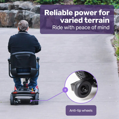 SS Go – Mid-Size Foldable Mobility Scooter with Lithium Battery