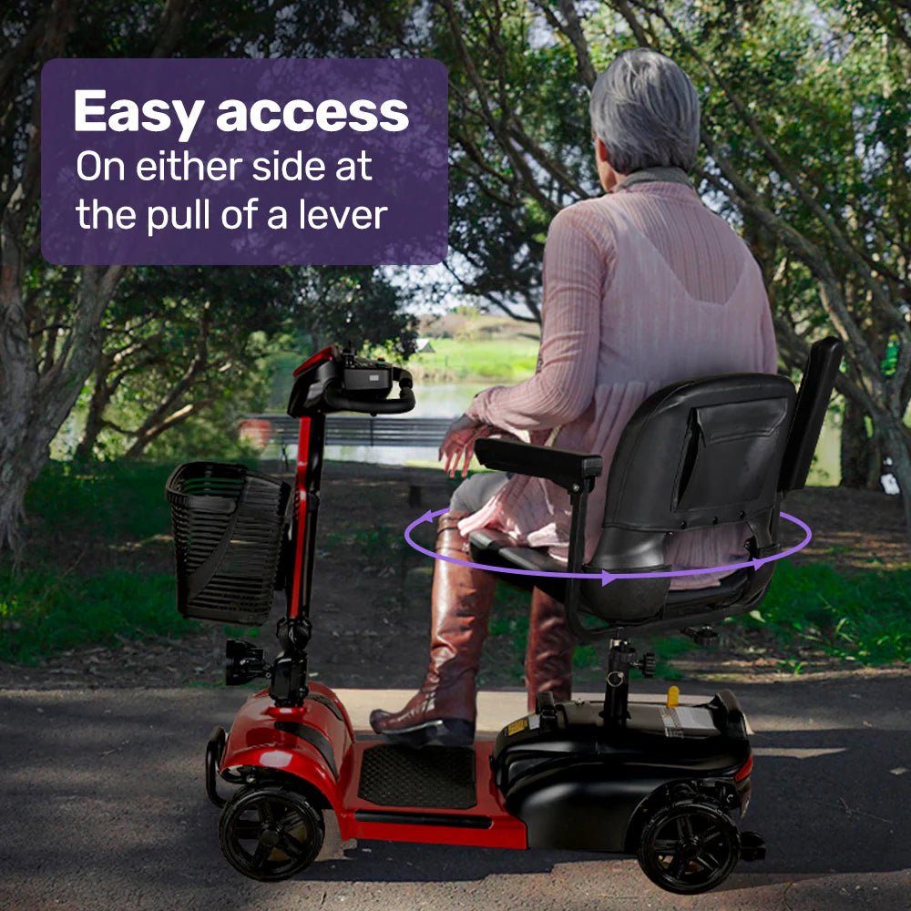 SS Go – Mid-Size Foldable Mobility Scooter with Lithium Battery