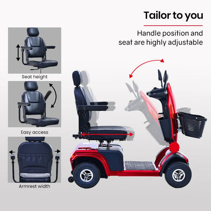 SS Titan – Extra Large Heavy Duty Mobility Scooter for Seniors