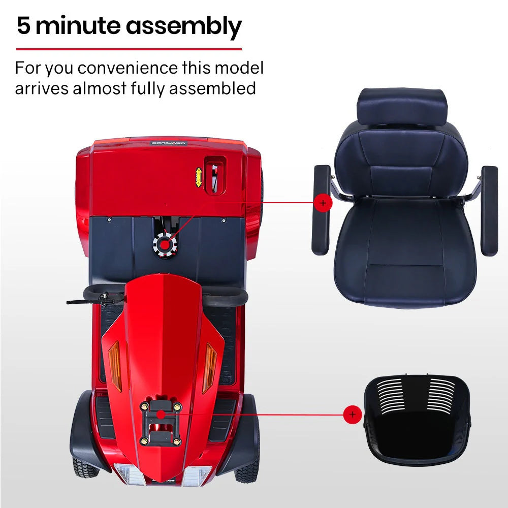 SS Titan – Extra Large Heavy Duty Mobility Scooter for Seniors