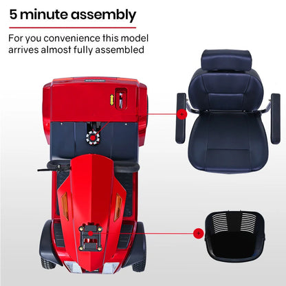 SS Titan – Extra Large Heavy Duty Mobility Scooter for Seniors